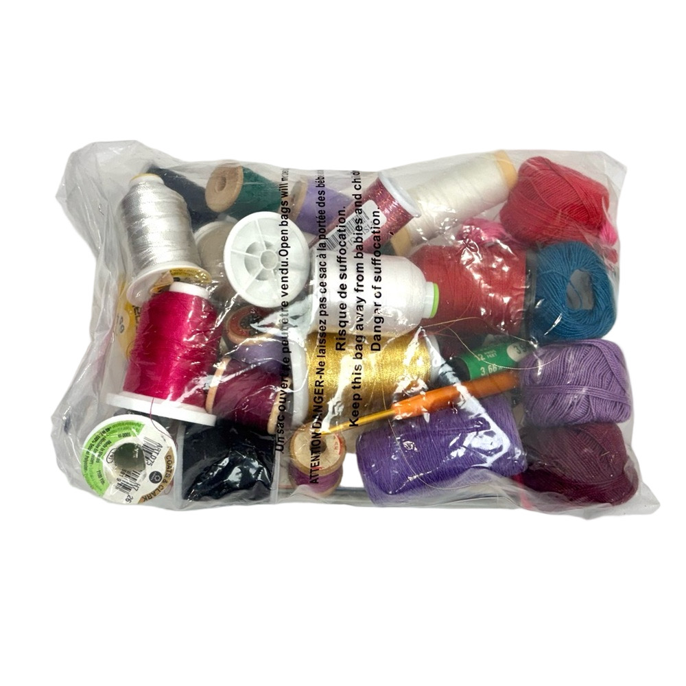 Bag of random thread and string